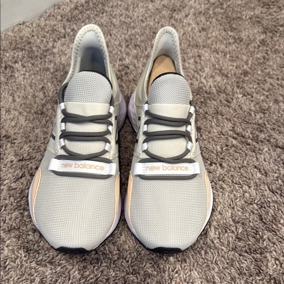 New Balance X Figs Roav Light Gray and Tan Sneakers size 5 - Picture 1 of 6